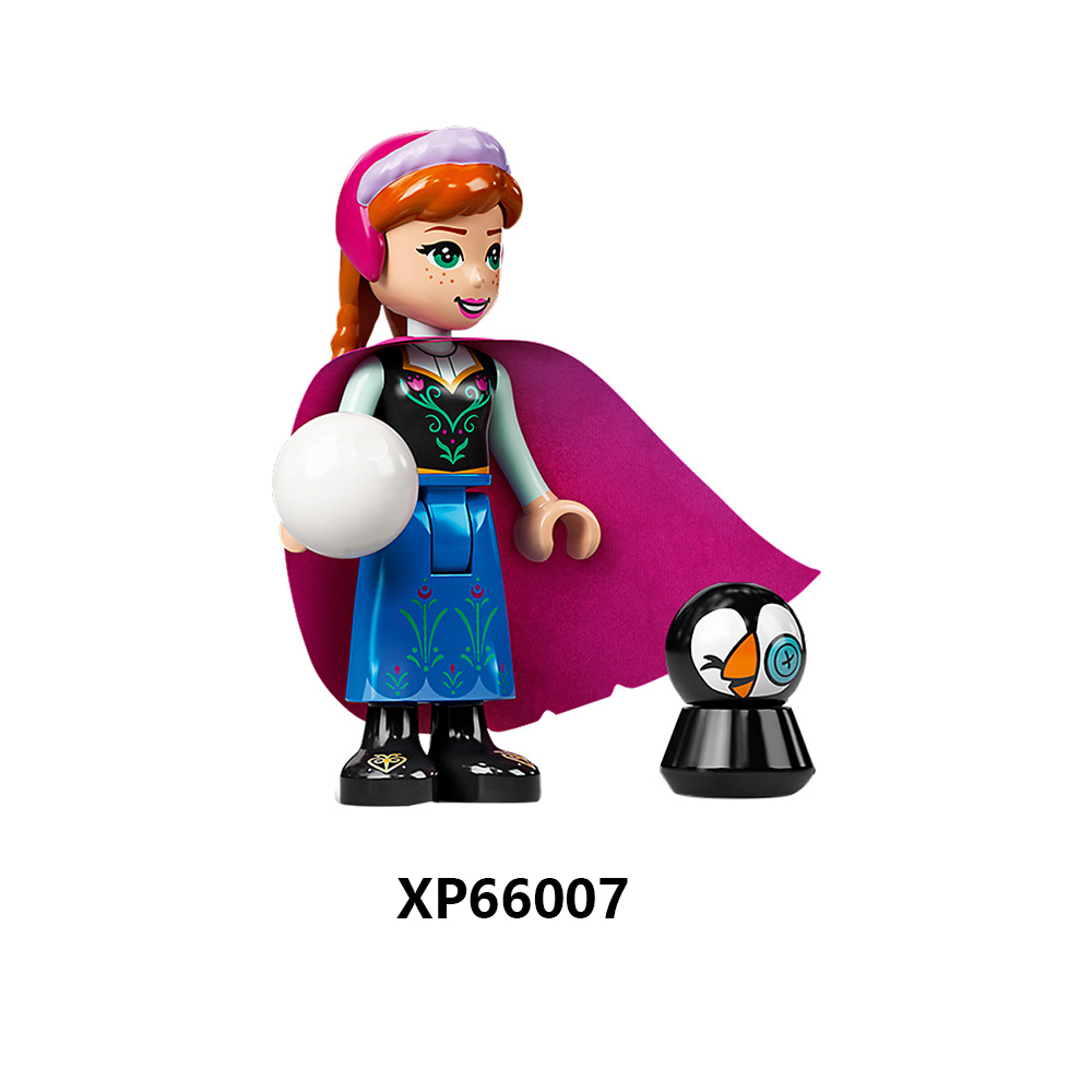 XP66006 XP66007 XP66008 XP66009 XP66010 F002 Dineys Princess Bricks Mini Building Blocks  Action Figures Educational Toys For Children Gifts