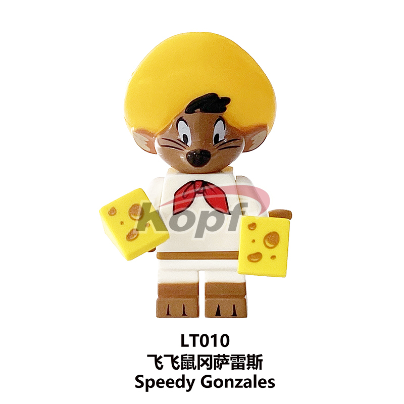 LT001 LT002 LT003 LT004 LT005 LT006 LT007 LT008 LT009 LT010 LT011 LT012 LT1001 LT1002 Looney Tunes Cartoon Series Characters Toys Building Block for Kids Gifts 