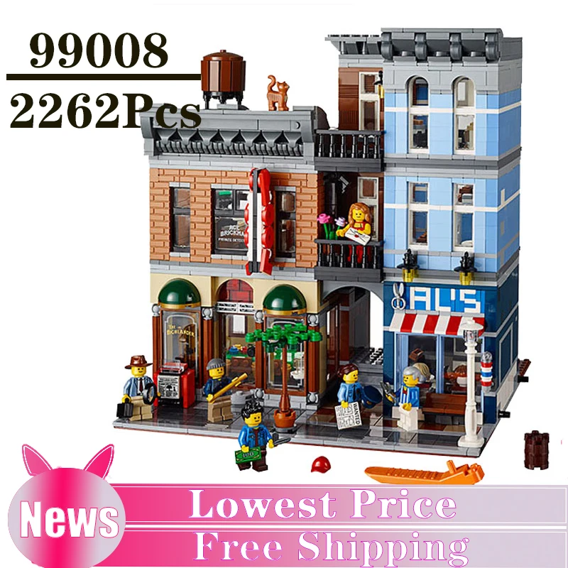 4705pcs Ghostbusters Firehouse Headquarters Model Building Blocks Compatible 83001 16001 75827  7742