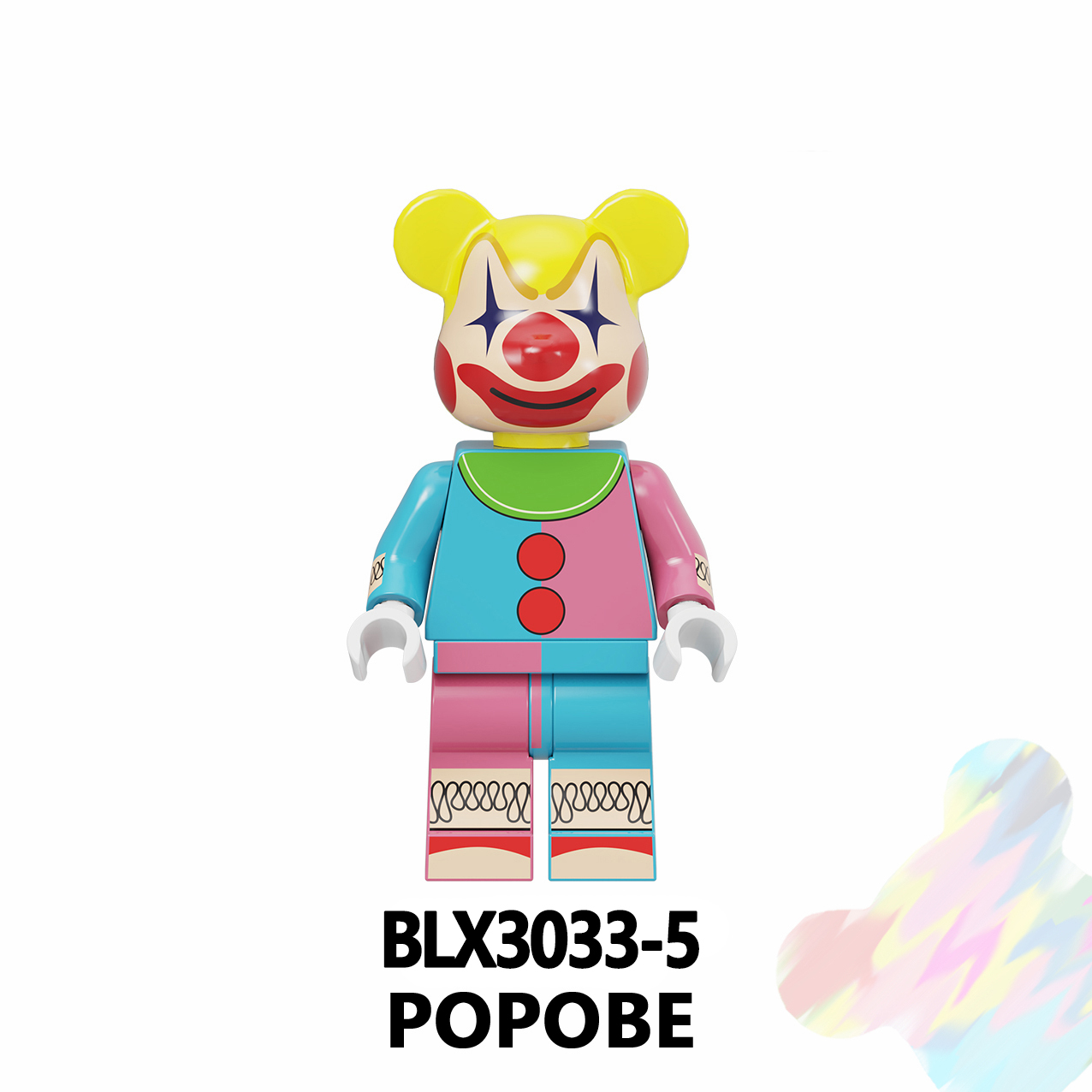 KA001 KA002 KA003 KA004 KA005 KA006 KA007 KA008 KA101 Kaws Gloomy Bear Popobe Cartoon Series Characters Toys Building Block for Kids Gifts 