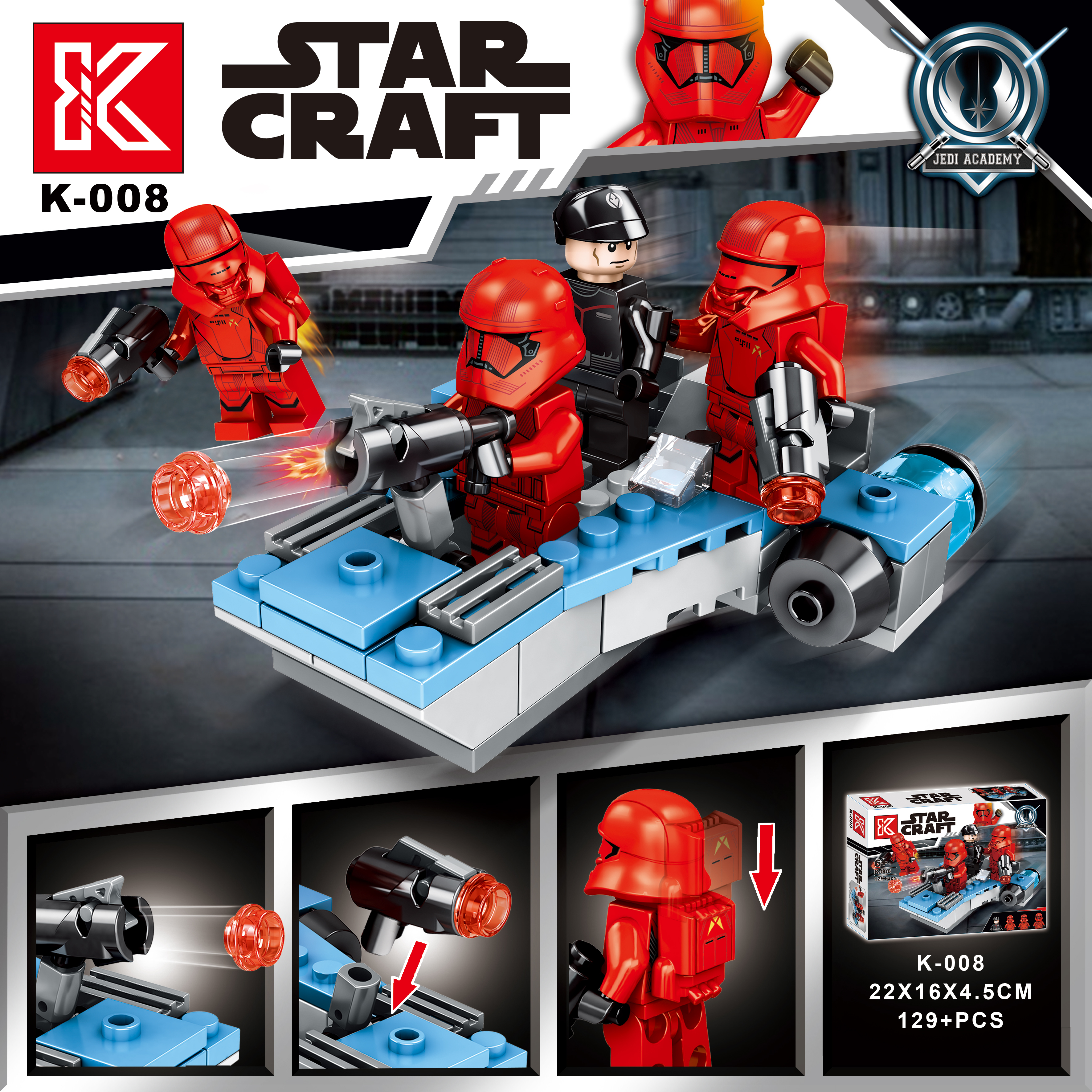 Star Wars Imperial Troop Transport Building Block Brick Compatible DIY Action Figures Educational Toys For Kids Gifts K001 K002 K003 K004 K005 K006 K007 K008 K009 K010 K011 K012