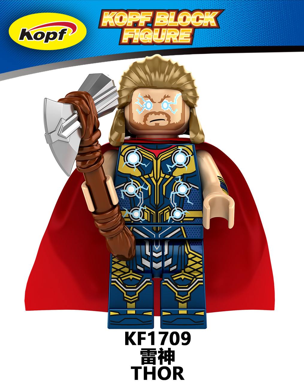 KF6161 KF1709 KF1710 KF1711 KF1712 KF1713 KF1714 KF1715 KF1716 Super Hero Thor Movie Series Building Blocks Action Figures Educational Toys For Kids Gifts