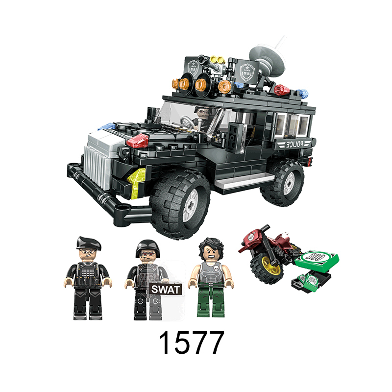 1577 1578 1580 2201 2801 Big Set Armored Vehicle Rock Climbing Car Building Blocks Action Figures Educational Toys For Kids Gifts