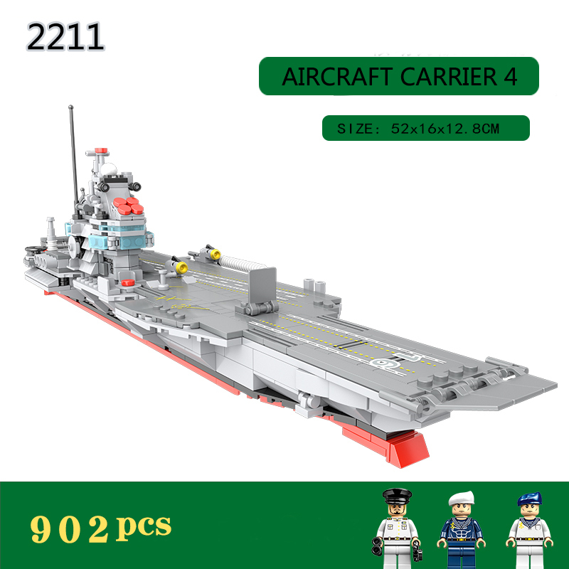 2209 2211 2237 2239 Big Set NUCLEAR SUBMARINE Bobcat Helicopter Building Blocks Action Figures Educational Toys For Kids Gifts