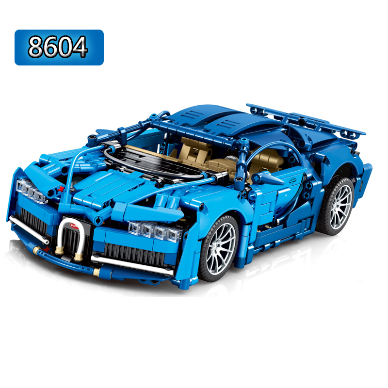 8600 8604 8610 8611 8612 Big Set Building Blocks Cars Lamborghini Maserati Bugatti Action Figures Educational Toys For Kids Gifts