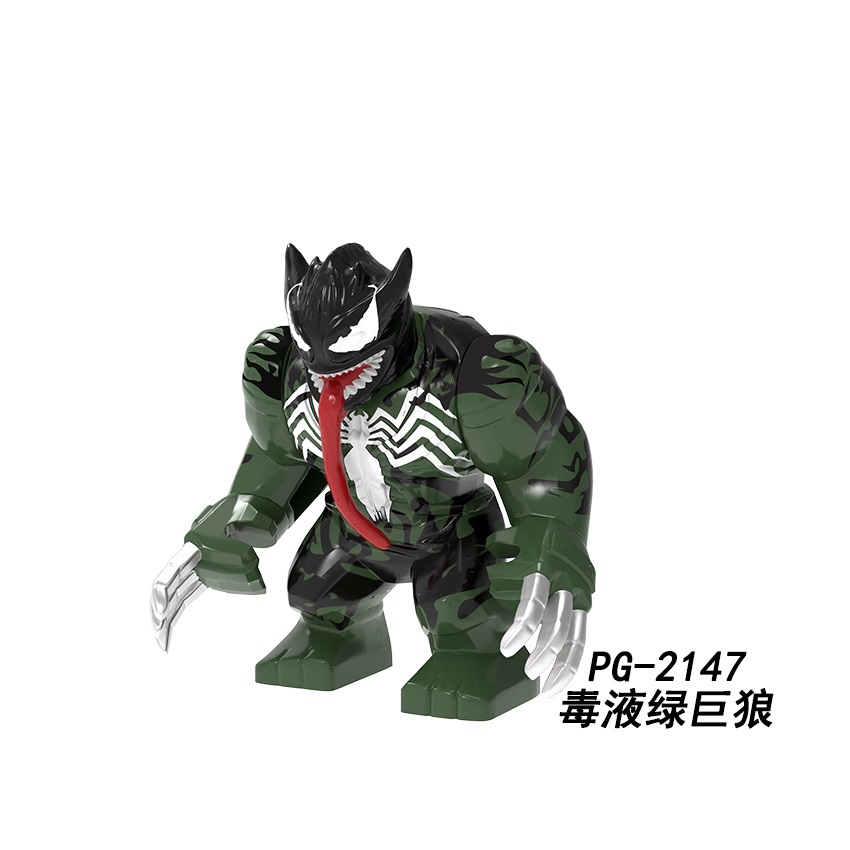 Super Heroes Big Figures Loki Iron Man Venom Spiderman Thanos King Ping Building Blocks Bricks Action Figures Educational Toys For Kids Gifts PG8260 PG8252