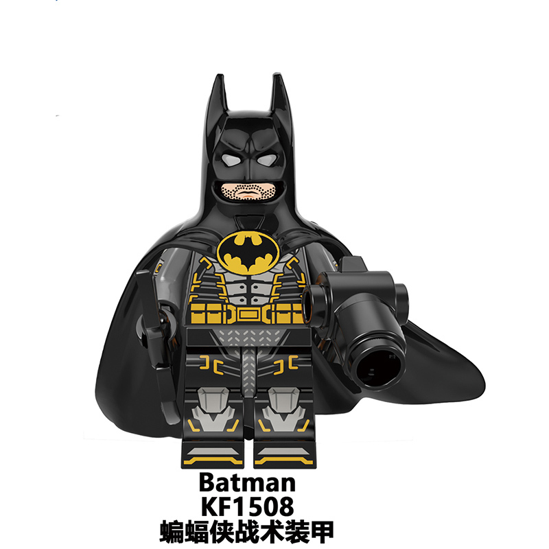 KF1508 KF1509 KF1510 KF1511 KF1512 KF1513 KF1514 KF1515 KF6136 Justice League Bricks Building Blocks Superman Batman Catwoman Nightmre Batman Action Figures Educational Toys For Children's Gifts 