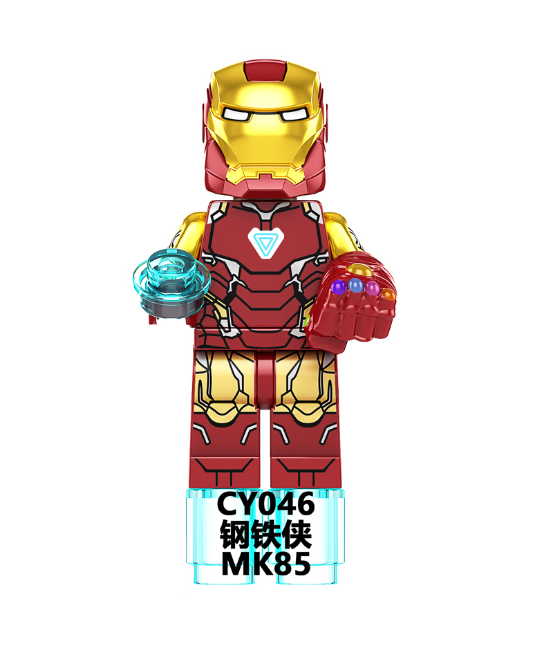 CY1007 CY046 CY047 CY048 CY049 CY050 CY051 CY052 CY053 Super Heroes Building Blocks Bricks Ironman MK85 Thor Thanos Joker Captain Marvel Hydro-Man Action Figures Educational Toys For Kids Gifts