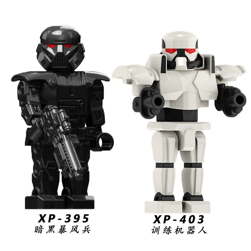 XP403 XP395 Star Wars Building Blocks Training Machine Movie Series Figures Bricks Action Educational Toys for Kids Gifts 