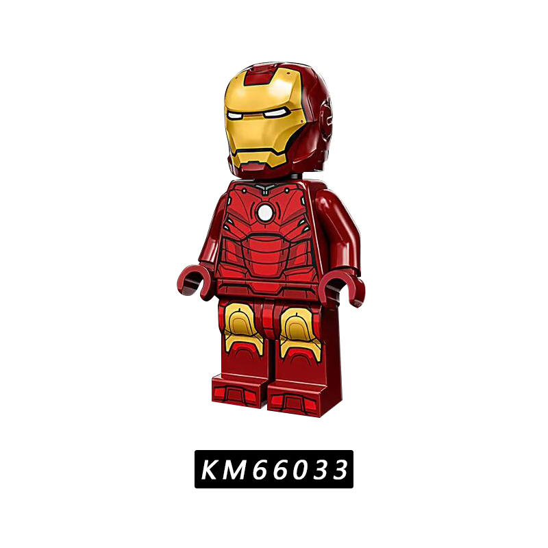 KM66029 KM66030 KM66031 KM66032 KM66033 KM66034 KM66035 KM66036 Super Heroes Iron Man Battle Droid Nick Pepper Potts Building Blocks MK3 MK85 MK25  Action Figures Educational Collection Toys For Kids