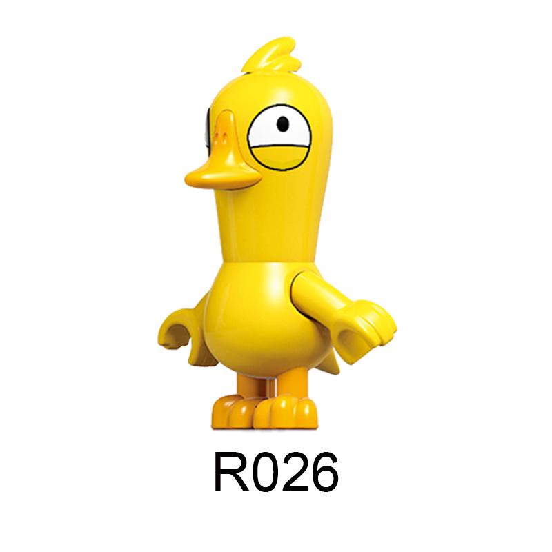 RZL0006 R025 R026 R027 R028 R029 R030 R031 R032 Popular Game Series Goose Goose Duck Building Blocks Action Figures Educational Collection Toys For Kids