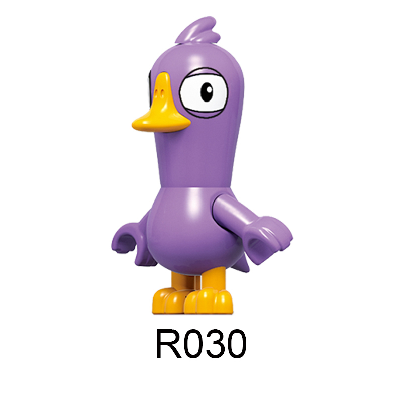 RZL0006 R025 R026 R027 R028 R029 R030 R031 R032 Popular Game Series Goose Goose Duck Building Blocks Action Figures Educational Collection Toys For Kids
