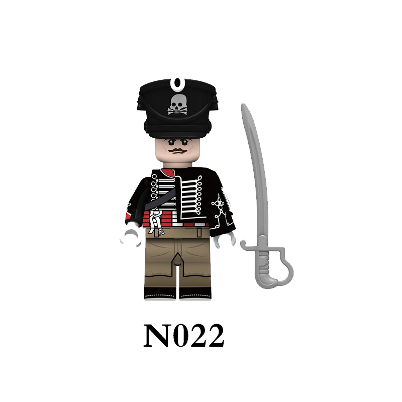 N013 N014 N015 N016 N017 N018 N019 N020 N021 N022 N023 N024 Soldiers Series British Fusilier Scottish bagpiper 95th Rifles Building Blocks Action Figures Educational Toys For Kids Gifts