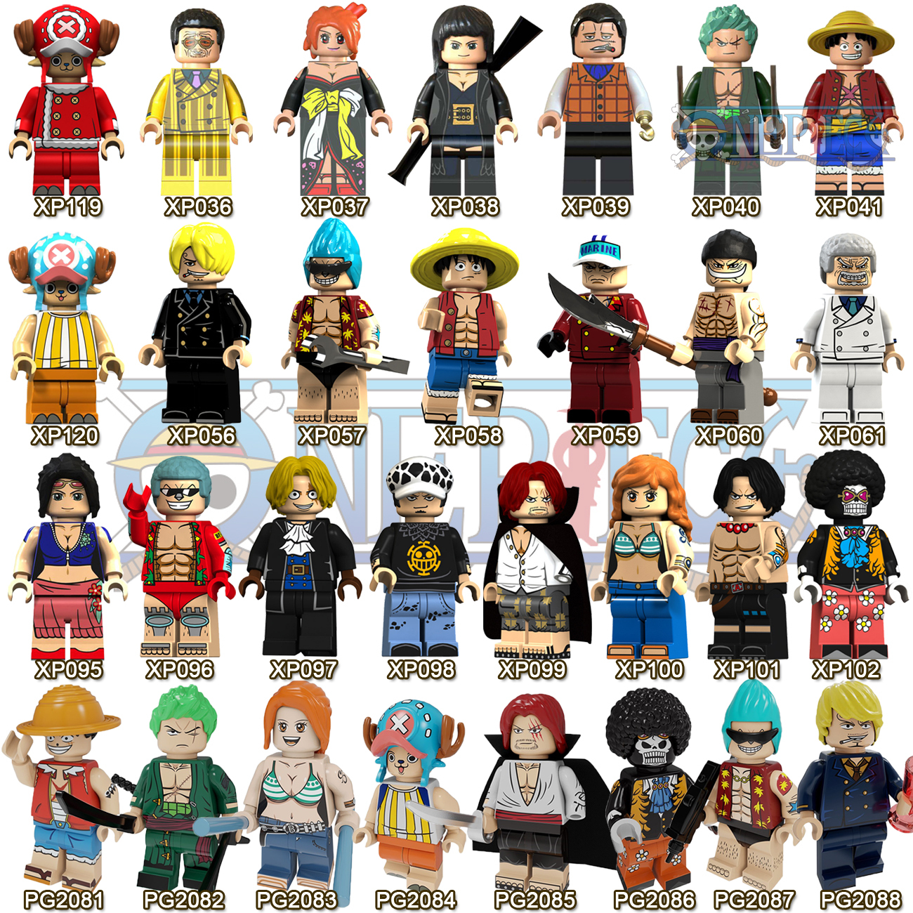 One Piece Building Toys