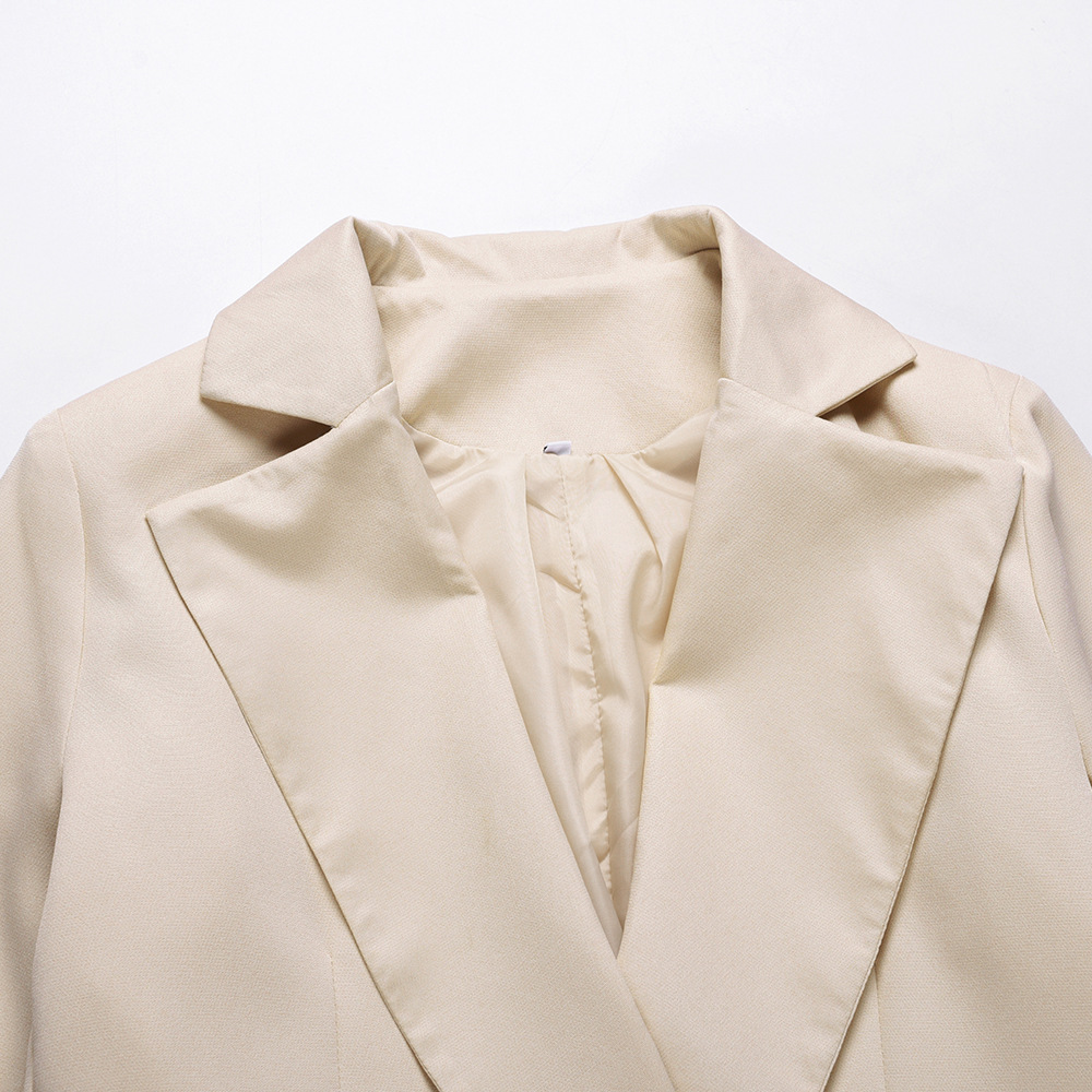 2021 New Large Lapel Double Row Button Suit Coat Leisure Straight Pants Suit E01F512
