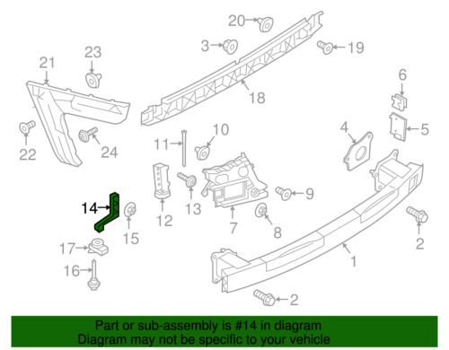 REAR BUMPER BRACKET FIT FOR A6 C7 PAA7 2013-,4G8 807 329  4G8 807 330  