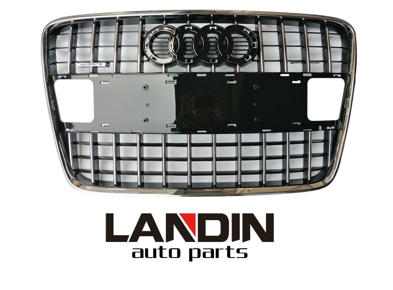 S-LINE GRILLE WITH License plate FIT FOR Q7 10-15,4L0 853 651 E  