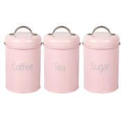 Coffee Tea Sugar Canister Set