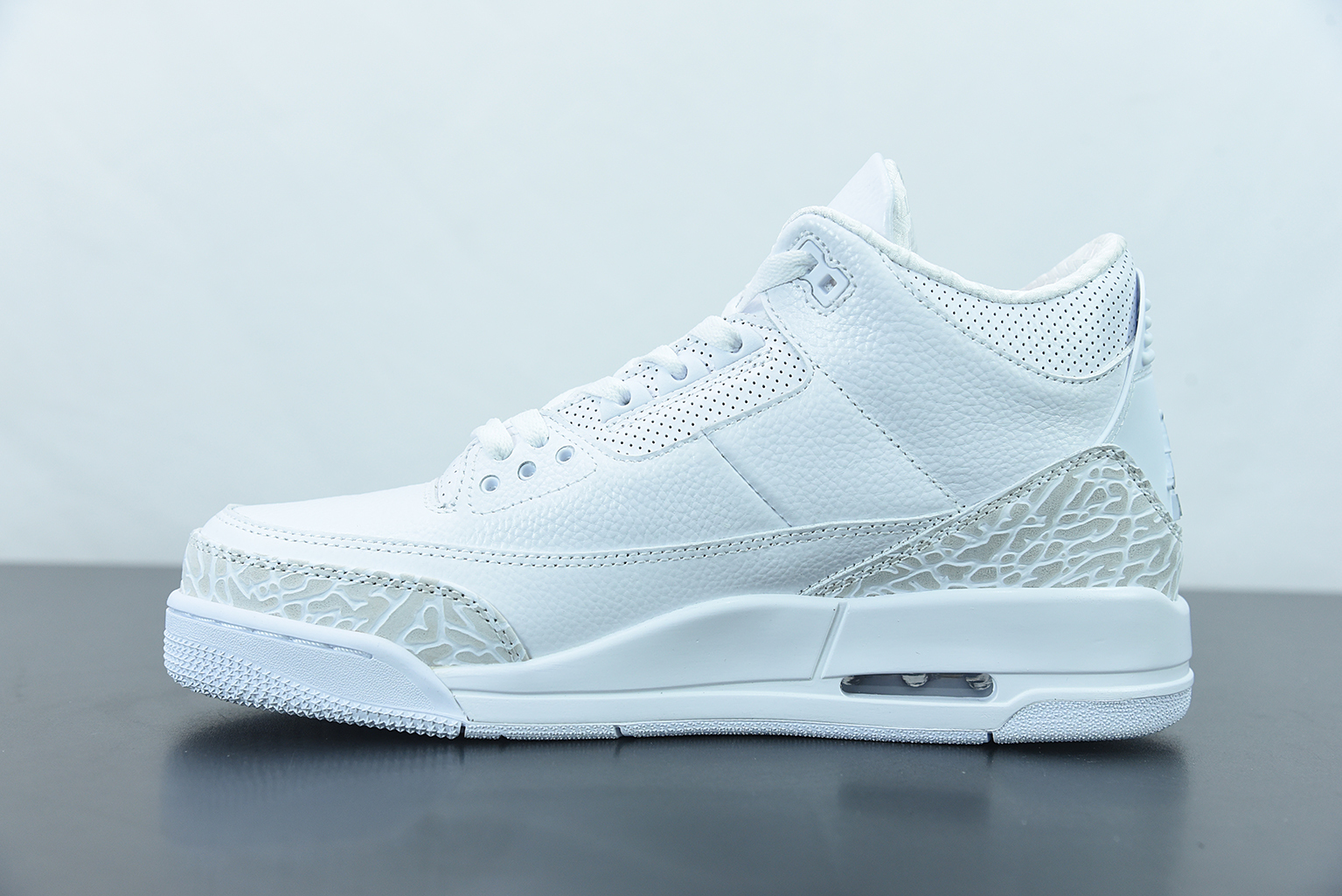 PK Jordan 3 Retro Pure White (2018),136064-111