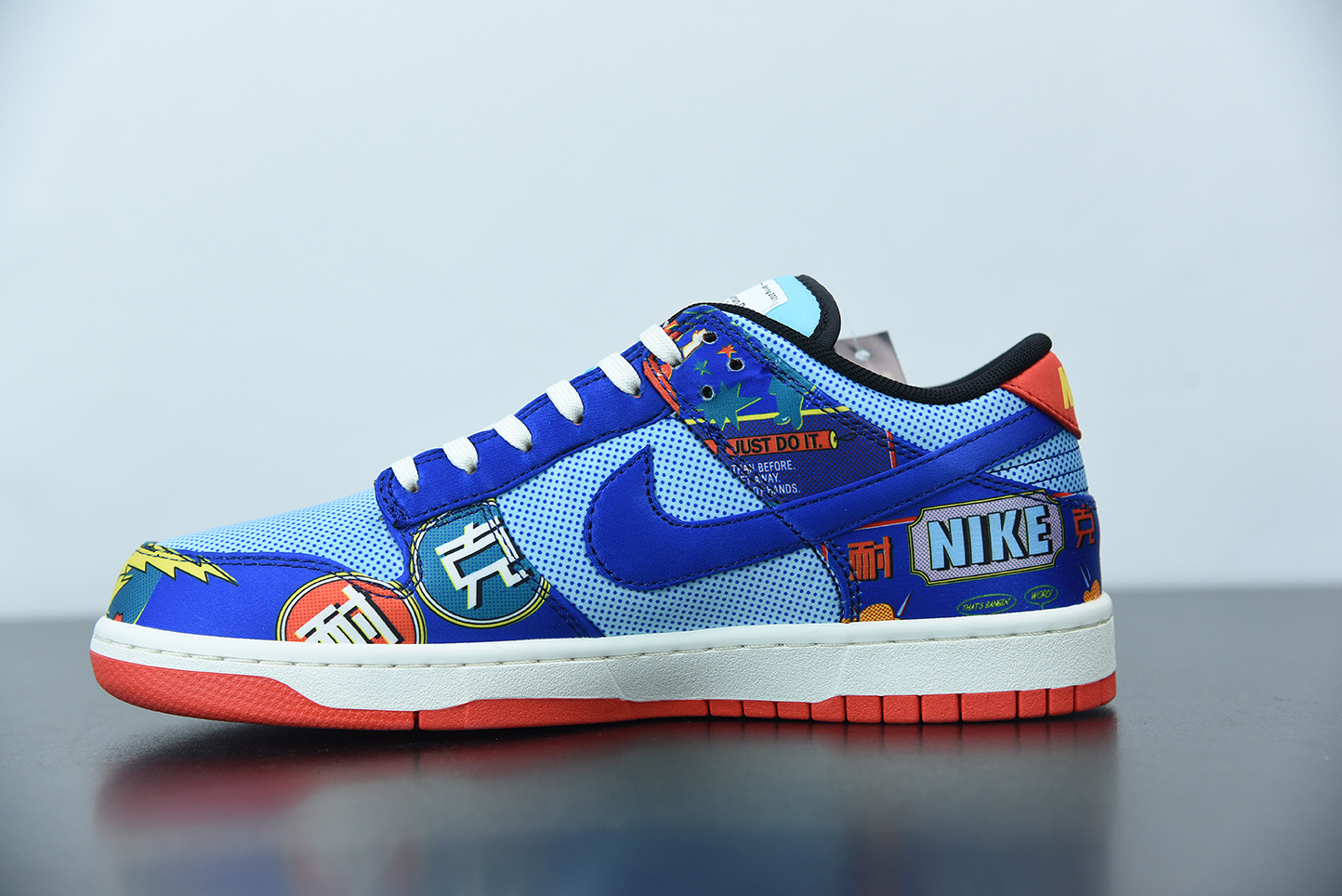 PK SB Dunk Low Chinese New Year Firecracker Hyper Blue Chile Red,DH4966-446