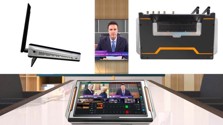 Oton Pad Studio 8 Channel Touch Screen Video Switcher tv live stream with 4 SDI and 4 Wireless Camera/IP Stream /Mobile Stream/USB DDR