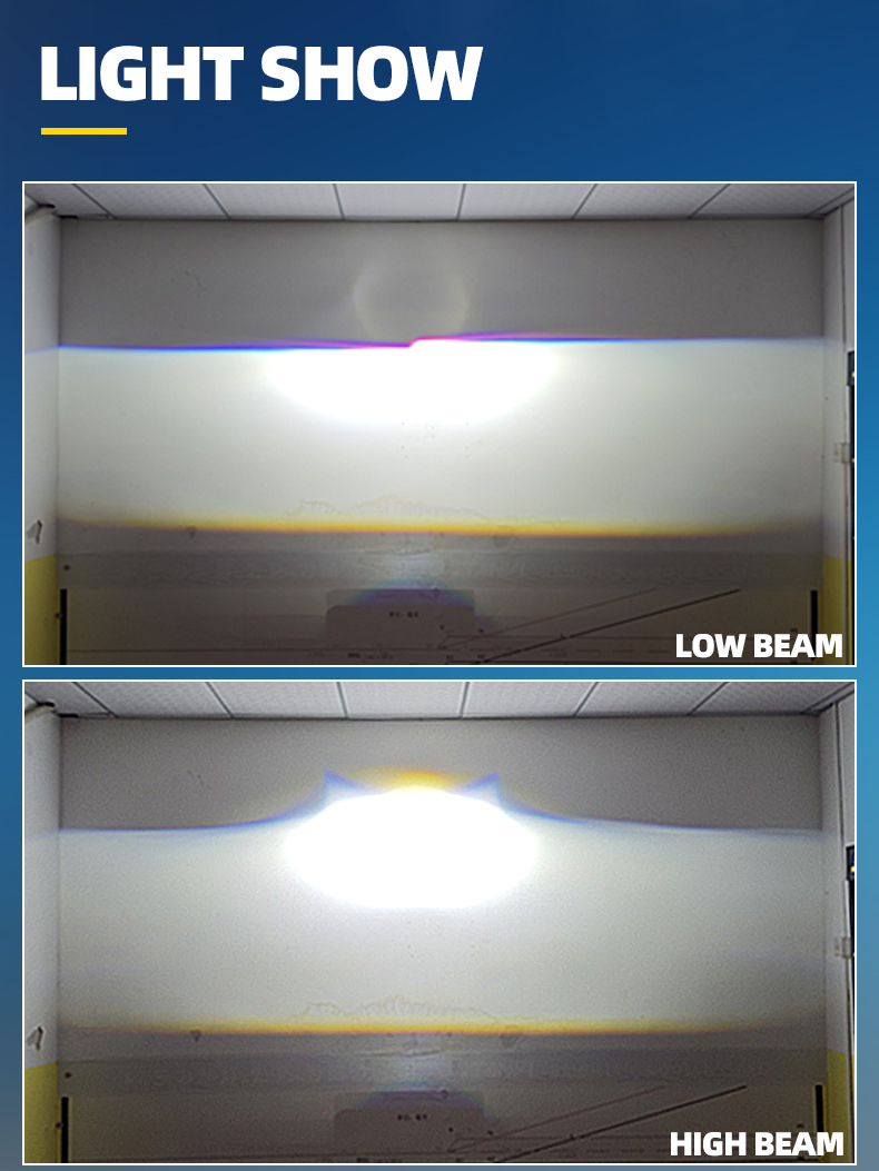 Sanvi auto lighting system new arrival 3 inch 6000K 52W 60W LK8 LED projector lens headlight retrofit kits for car motorcycle headlights