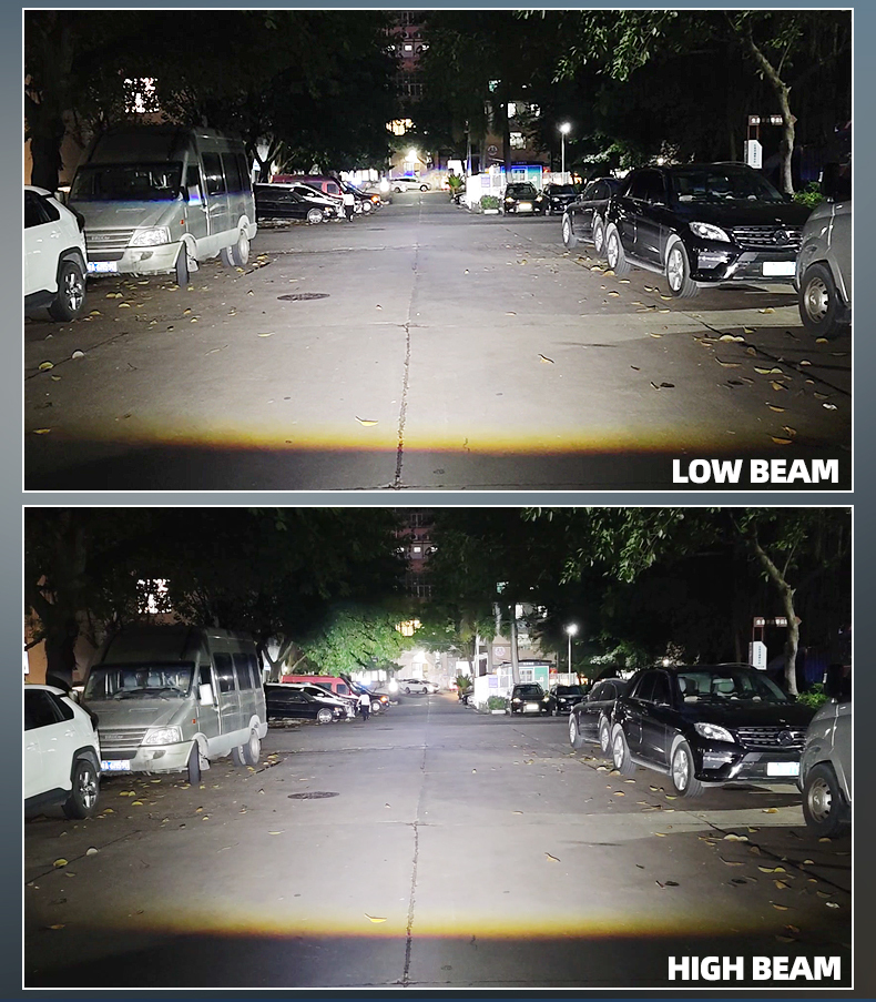 Sanvi auto lighting system new arrival 3 inch 6000K 52W 60W LK8 LED projector lens headlight retrofit kits for car motorcycle headlights