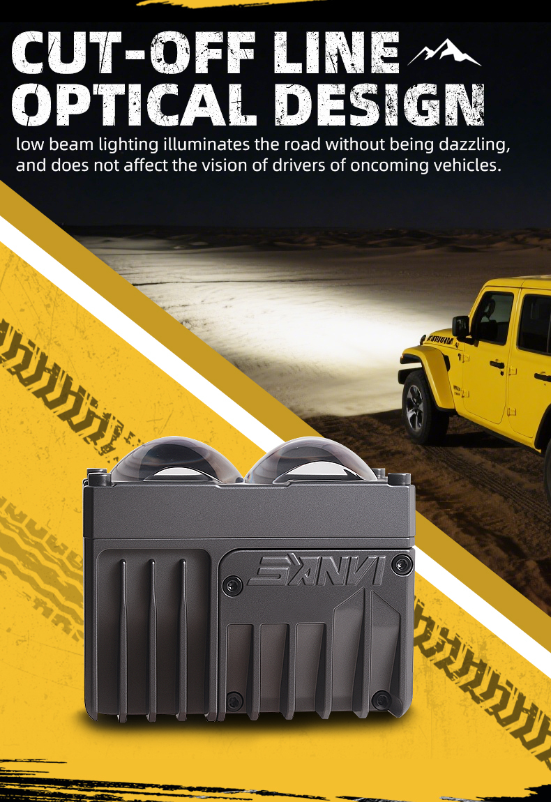 Sanvi Auto Lights S200 Hot Sale 12V 66WSilverado LED Work Light Salle Auto Flashing Light Grille for Car Motorcycle for Jeep Truck Headlight