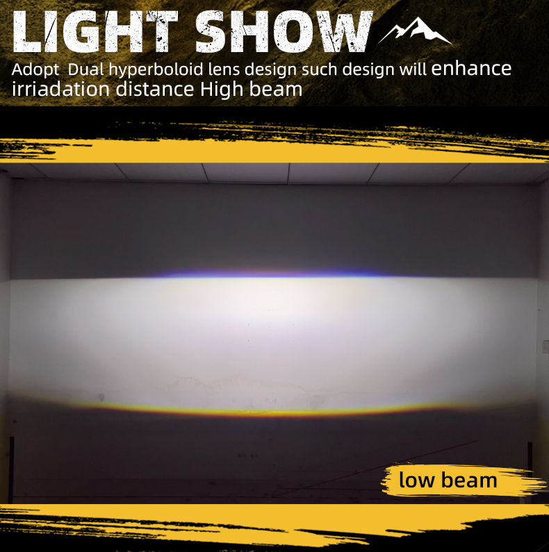 Sanvi Auto Lights S200 Hot Sale 12V 66WSilverado LED Work Light Salle Auto Flashing Light Grille for Car Motorcycle for Jeep Truck Headlight