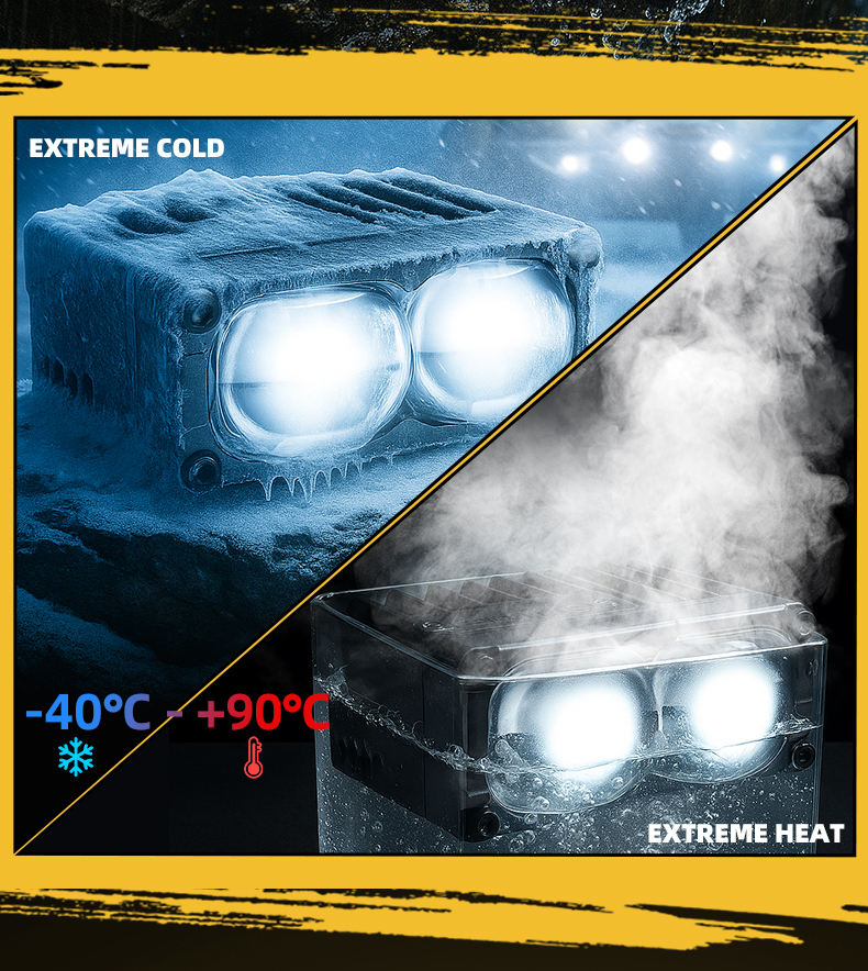 Sanvi Auto Lights S200 Hot Sale 12V 66WSilverado LED Work Light Salle Auto Flashing Light Grille for Car Motorcycle for Jeep Truck Headlight