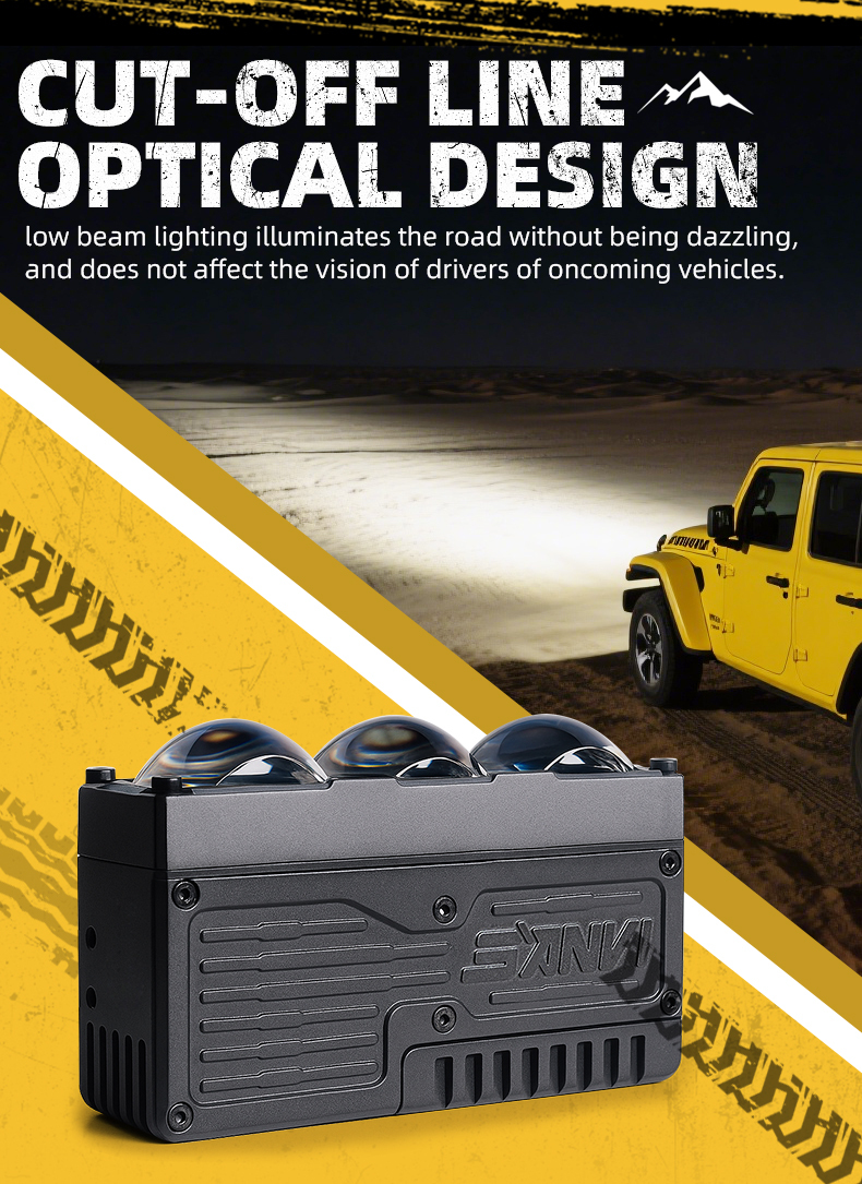 Sanvi Auto Lights S300 Universal Blue LED Car Front Grille Light Strobe Running Lamps DRL White Yellow 12V 92W Auto Bulb for CT200h Accord X3 X5