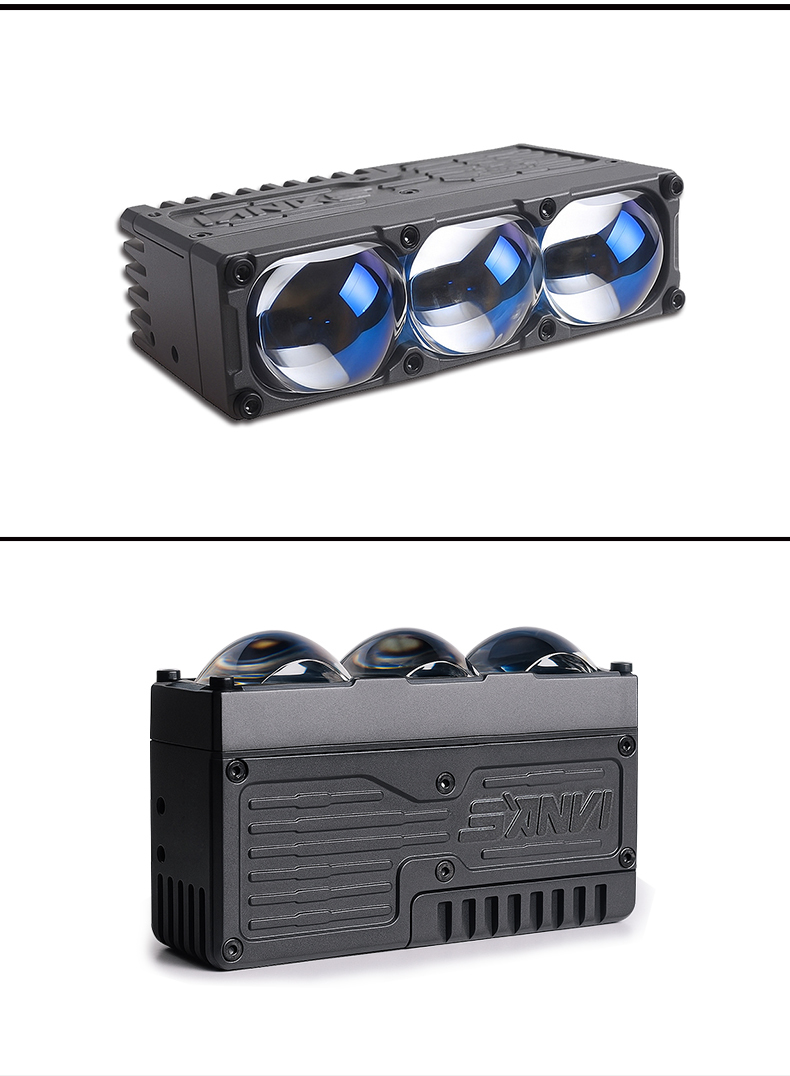 Sanvi Auto Lights S300 Universal Blue LED Car Front Grille Light Strobe Running Lamps DRL White Yellow 12V 92W Auto Bulb for CT200h Accord X3 X5