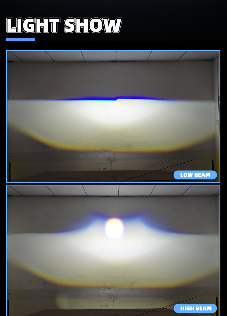 Sanvi auto lighting system 48w 65w 5500k high power H4 mini led projector lens headlight bulbs for car and motorcycle lights