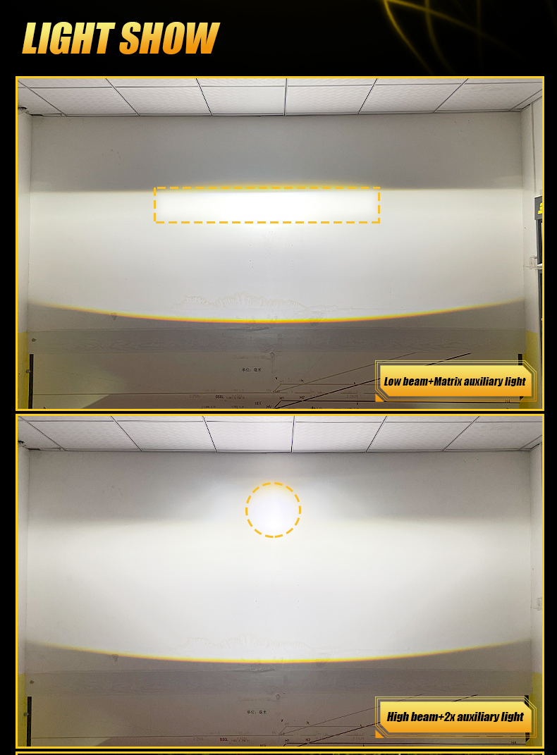 Sanvi auto lights 60w 90w 6000k B5 Blue Lens led projector lens headlight with 5pcs blue led lens for car motorcycle headlight