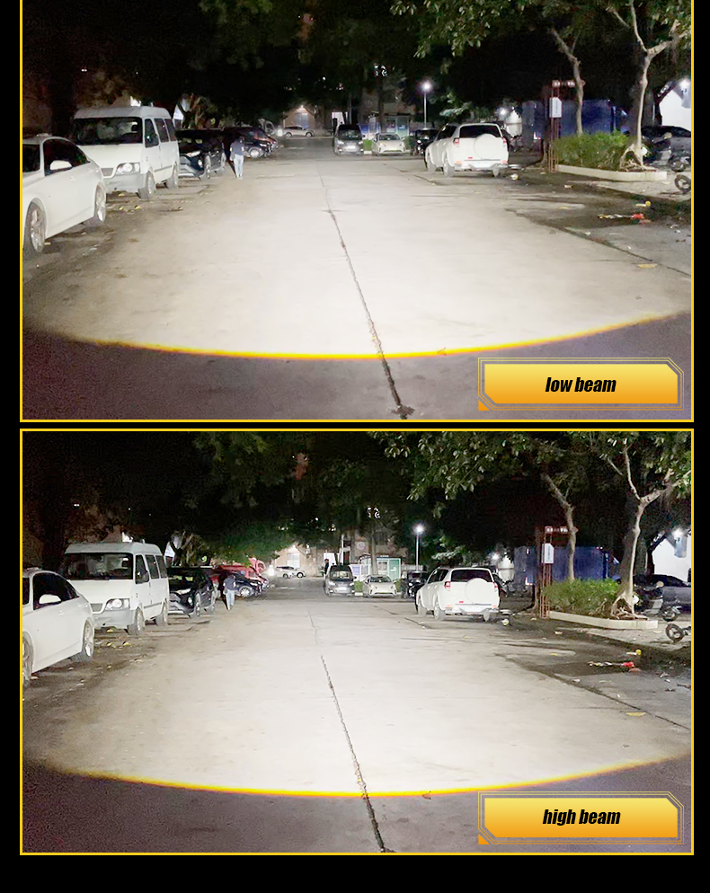 Sanvi auto lights 60w 90w 6000k B5 Blue Lens led projector lens headlight with 5pcs blue led lens for car motorcycle headlight