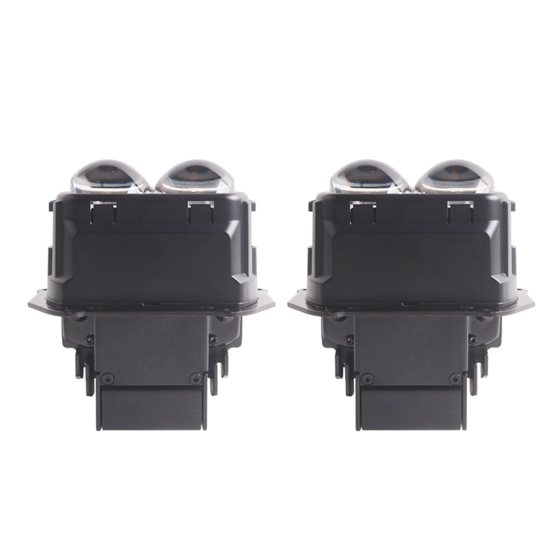 New Arrival Aftermarket Auto Lighting System 68w B2 3.0 Car matrix Blue Lens with Dual Lens High Low Beam Led Projector Lens Headlight