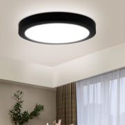 MingBright LED Flush Mount Ceiling Light Fixture 9.5inch Ceiling Light Dimmable, Super Slim Panel Light 120V 15W 4000K White Round Ceiling Light for Bathroom, Bedroom, Kitchen or Hallway Damp Location