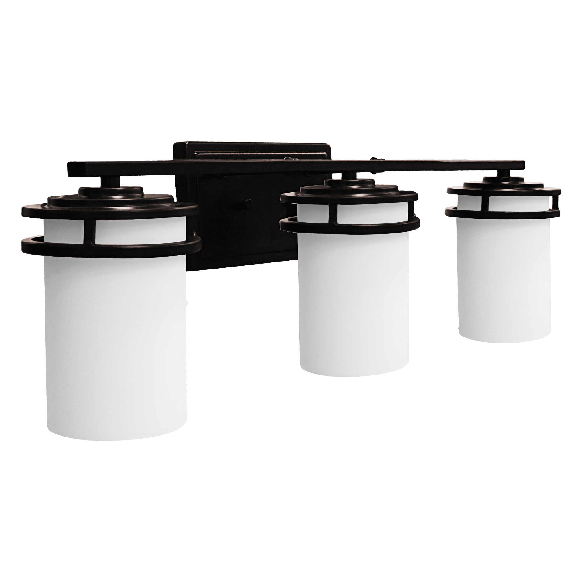 MingBright Vanity Light with 3Lights, 24Inch Wall Sconce Lighting Oil Bronze, Modern Bathroom