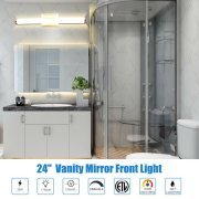 MingBright 24Inch LED Bathroom Vanity Light, Damp Location Mirror Light for Bathroom
