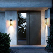 MingBright 13.8'' Outdoor Wall Light Waterproof Porch Lamp, Exterior Wall Lantern Sconce, 3000K Warm White, Perfect For Farm, Patio, Balcony