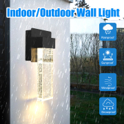 MingBright 9.6'' Outdoor Wall Light Waterproof Porch Lamp, Exterior Wall Lantern Sconce, 3234K Warm White, Perfect For Farm, Patio, Balcony