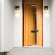 MingBright 9.6'' Outdoor Wall Light Waterproof Porch Lamp, Exterior Wall Lantern Sconce, 3234K Warm White, Perfect For Farm, Patio, Balcony