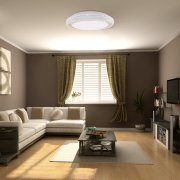 MingBright Flush Mount LED Ceiling Light Fixture, 16.1inch 24W Ceiling Lamp, 3000K/4000K/5000K, cETL Certified For Kitchen, Hallway, Bedroom