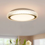 MingBright Flush Mount LED Ceiling Light Fixture, 16.1inch 24W Ceiling Lamp, 3000K/4000K/5000K, cETL Certified For Kitchen, Hallway, Bedroom