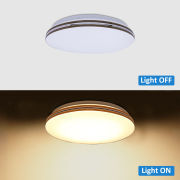 MingBright 11/13 Inch 24W Flush Mount LED Ceiling Light Dimmable , 3 Color Temperatures, For Bedroom, Living Room,Bathroom