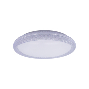 MingBright 16'' 24W LED Flush Mount Ceiling Light Dimmable, 3 Color Temperatures For Bedroom, Kitchen, Living Room,Bathroom