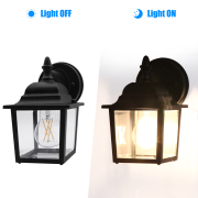 MingBright 2 PKS Porch Sconces Wall Lamp Black Outside Lighting Exterior Waterproof Wall Lanterns For Balcony,Entryway ,Front Door, Or Corridor