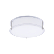 MingBright 12 inch Flush Mount LED Ceiling Light Fixture, 3 Color Temperatures, cETL Certified for Kitchen, Hallway, Bedroom, Laundry