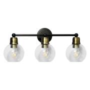 Bathroom Vanity Lights 24-in 3 Light Oil-rubbed Black Modern/contemporary Bathroom Vanity light