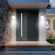 180 -Watt EQ Bronze Hardwired LED Outdoor Wall Pack Light 3500 -Lumen